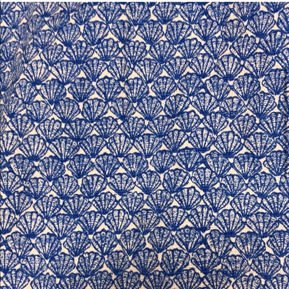 Anthropologie Cartonnier Seashell Scallop Print Pants Size 6 - Picture 4 of 6